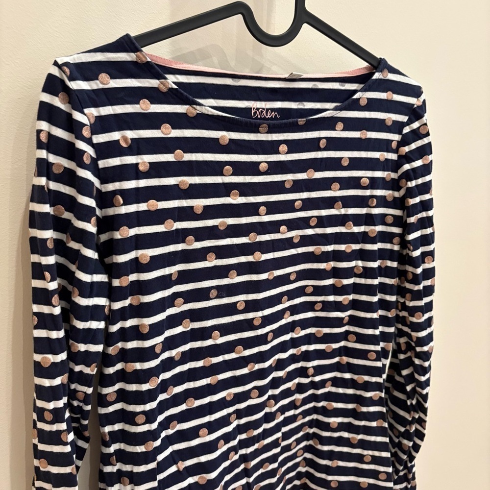 Boden Breton Long Sleeve Top